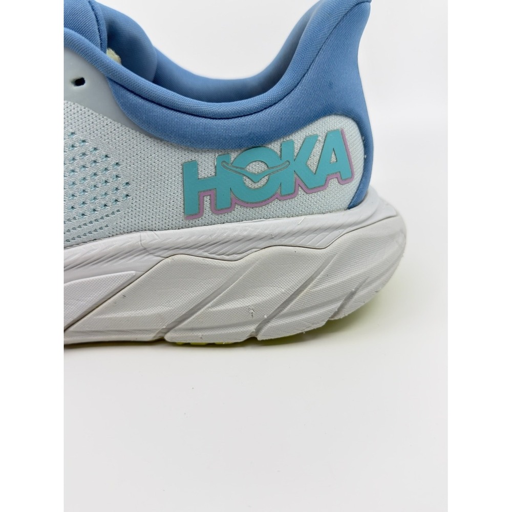 Hoka Arahi 7 Running Shoes Women 10 Blue Illusion Sunlit Ocean Stability Sneaker - Picture 6 of 11